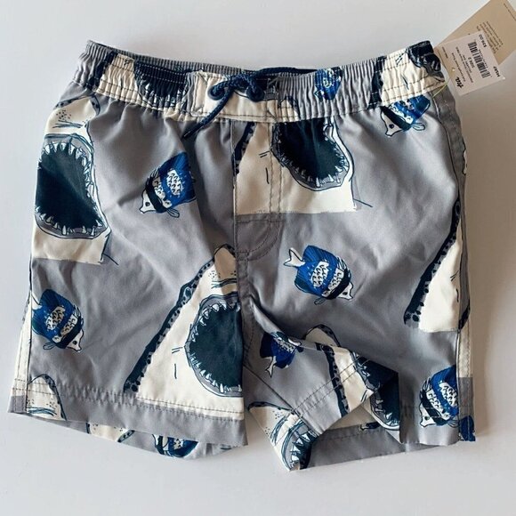 NWT Tea Collection Boy Swim Trunks 2T - Picture 1 of 5